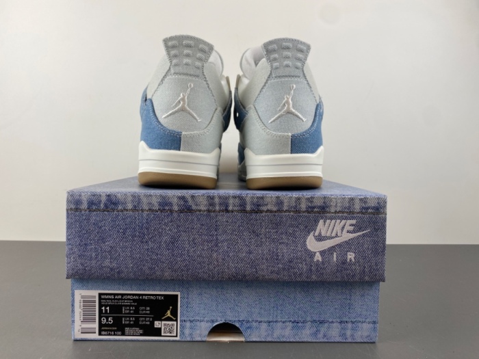 A*ir J*ordan 4 Denim  Worn Blue” IB6716-100