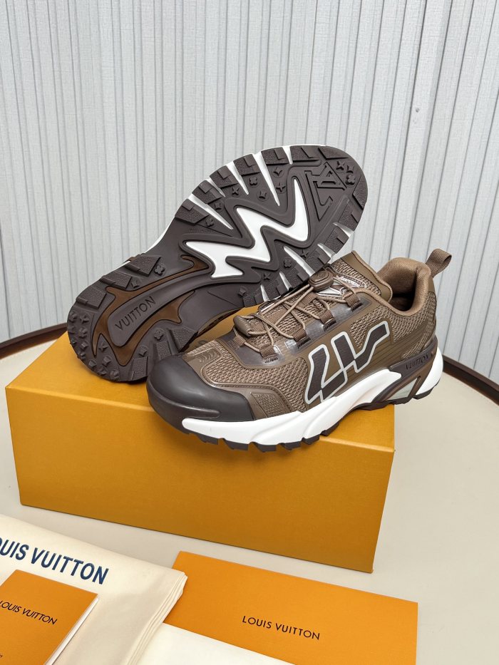 Men  L*ouis V*uitton Top Quality Trainer Sneakers