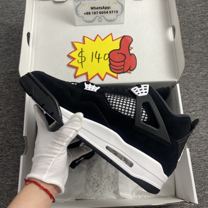 A*IR J*ORDAN 4 RETRO 'WHITE THUNDER'  FQ8138 001