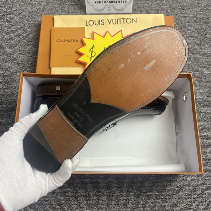 Men L*ouis V*uitton Top Quality  loafers