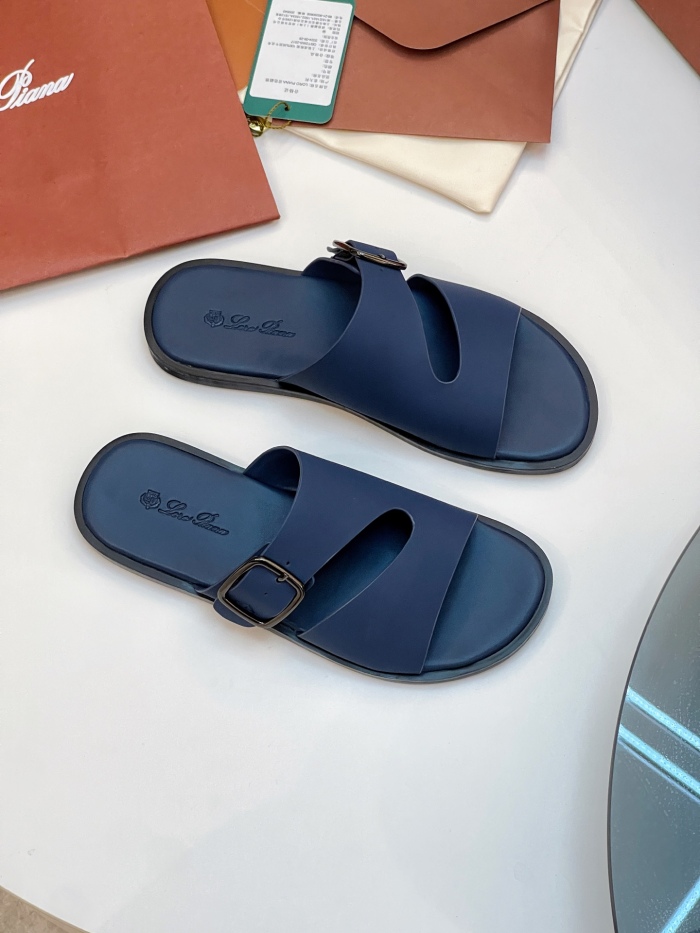 Men L*oro P*iana Top Slippers