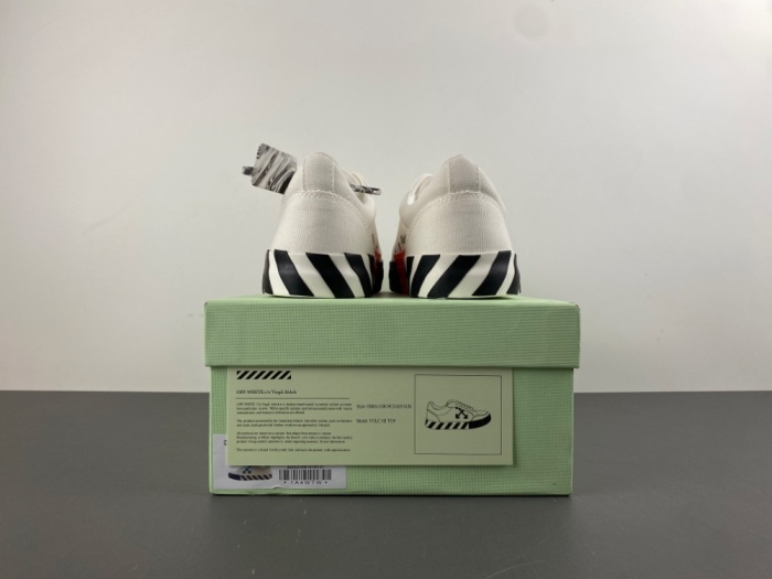 Men Women O*ff-W*hite c/o Virgil Abloh Vulc Low Top sneaker