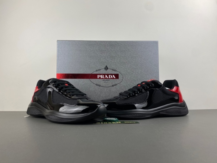 Men Women P*rada Top Sneakers