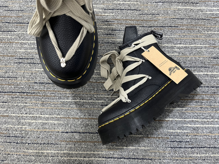 Men Women R*ick O*wens Dr. M*artens Top Sneaker