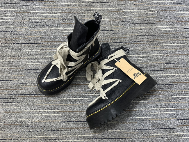 Men Women R*ick O*wens Dr. M*artens Top Sneaker