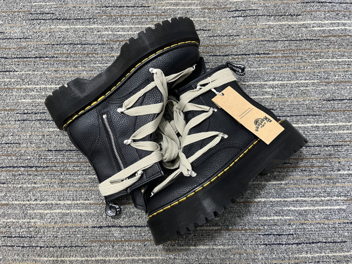 Men Women R*ick O*wens Dr. M*artens Top Sneaker