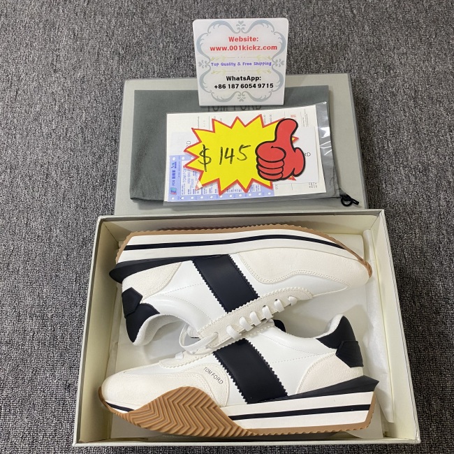 Men Women T*OM F*ORD Top Quality Sneakers