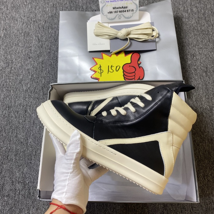 Men Women R*ick O*wens Top Sneaker
