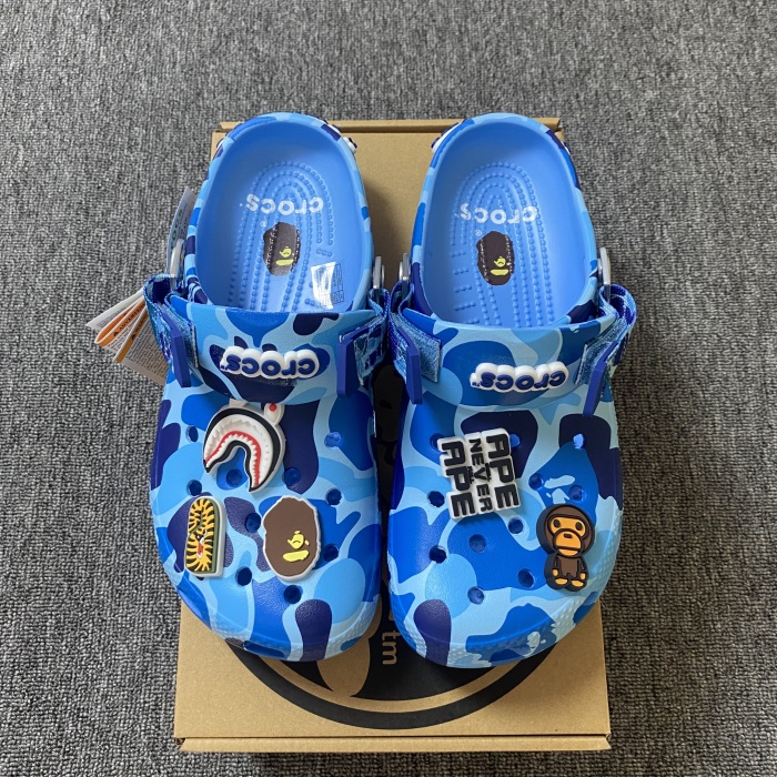 Men Women B*ape x Crocs Classic Clog