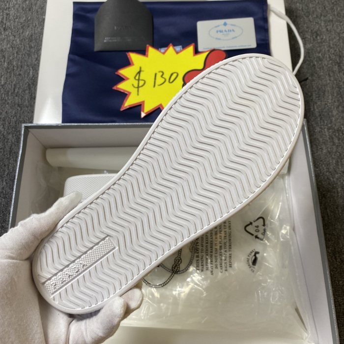 Men Women P*rada Top Sneakers