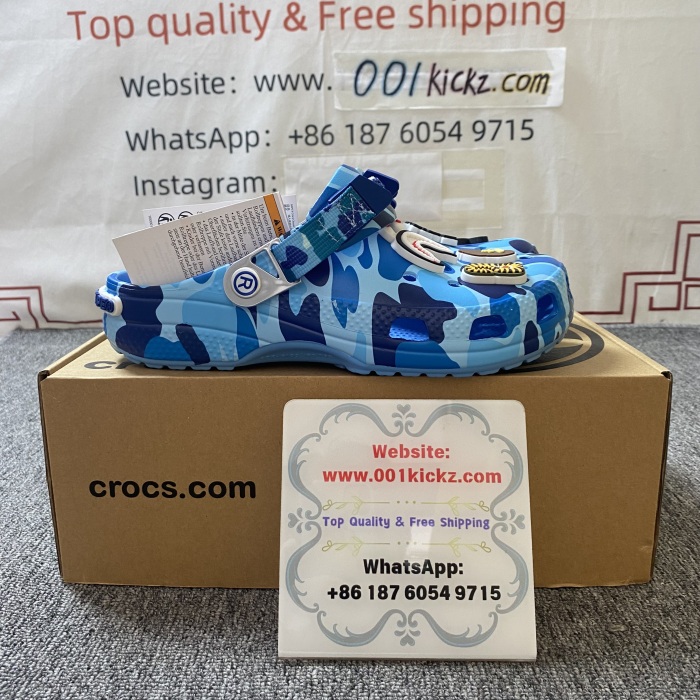 Men Women B*ape x Crocs Classic Clog