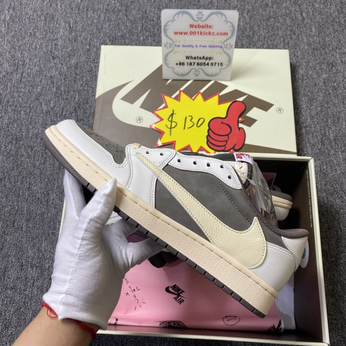 T*ravis S*cott x Air Jordan 1 Low OG DM7866-162