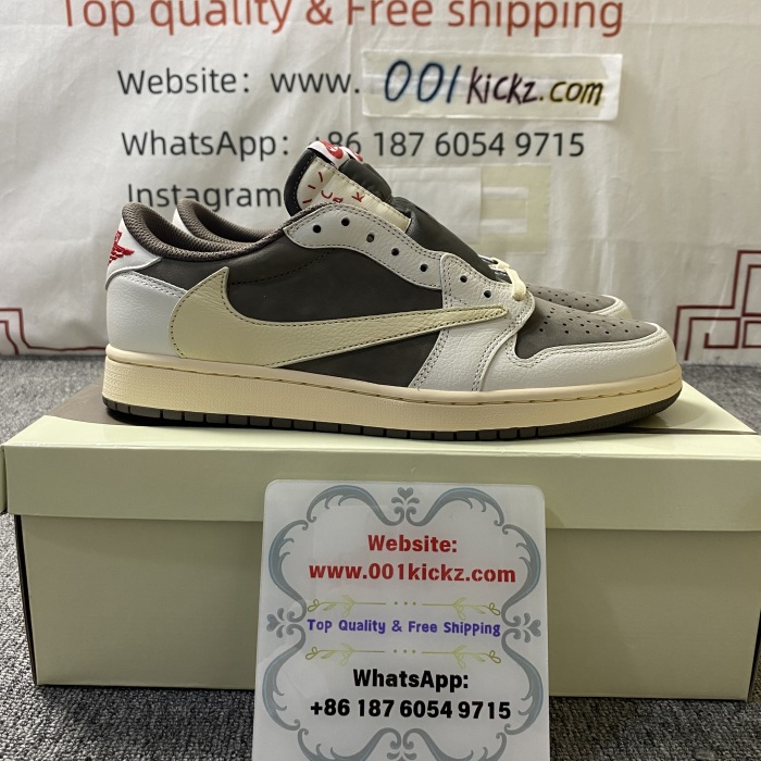 T*ravis S*cott x Air Jordan 1 Low OG DM7866-162