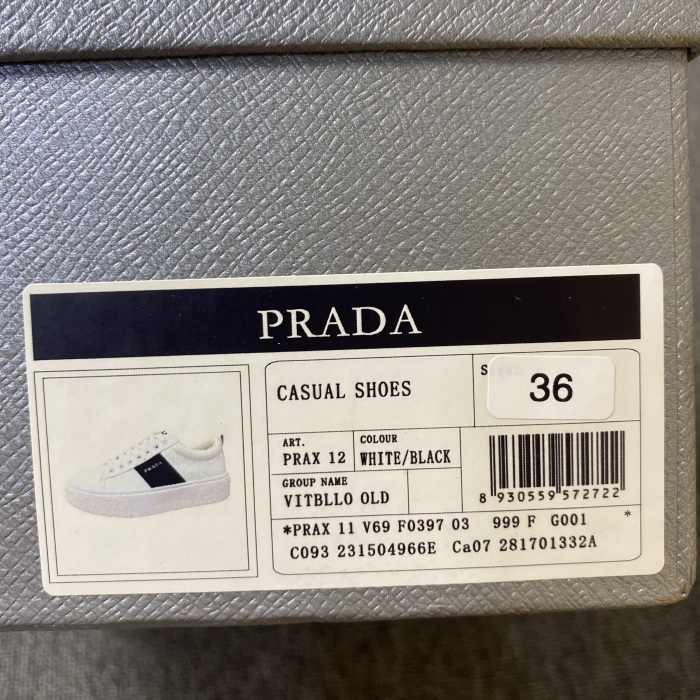 Men Women P*rada Top Sneakers