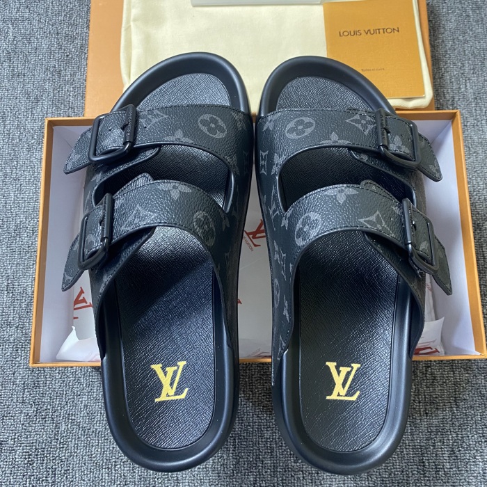 Men L*ouis V*uitton Top Quality Sandals