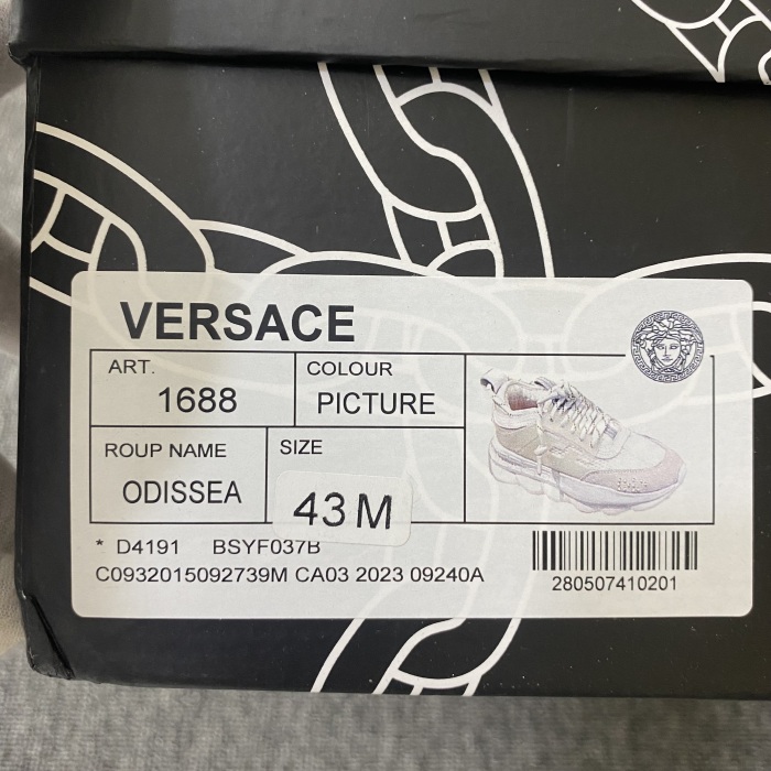 Men V*ersace Top Sneakers