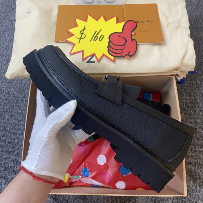 Men L*ouis V*uitton Top Quality  loafers