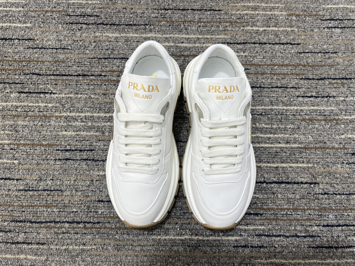 Men Women P*rada Top Sneakers
