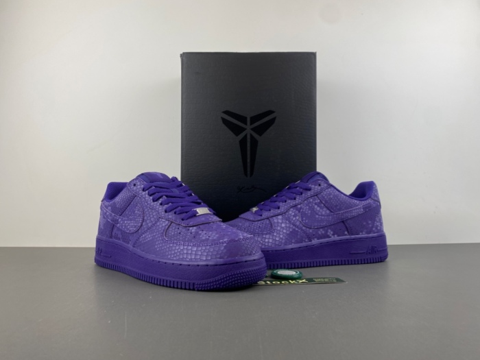 K*obe B*ryant x N*ike A*ir F*orce 1 Low “Court Purple”  IB0018-500