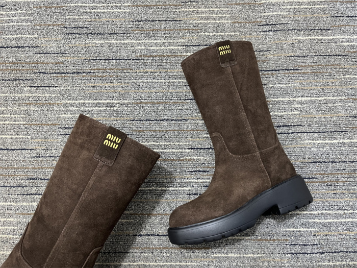 Women M*iu M*iul Top Boot