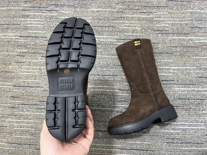 Women M*iu M*iul Top Boot