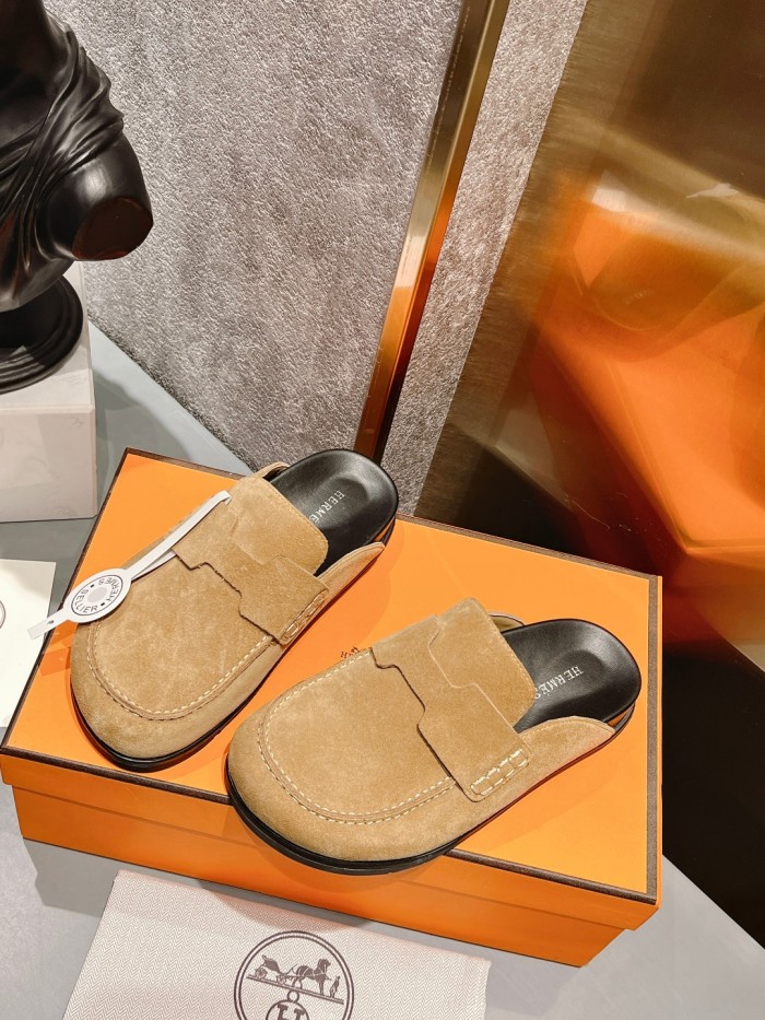 Men Women H*ermes Top Sandals