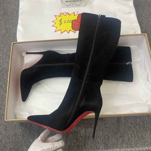 Women C*hristian L*ouboutin High Heels Boots