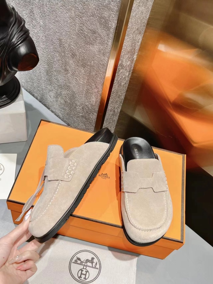 Men Women H*ermes Top Sandals