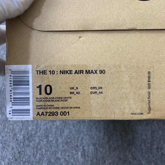 N*ike  A*ir M*ax  90  AA7293 001