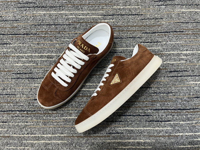 Men P*rada Top Sneakers