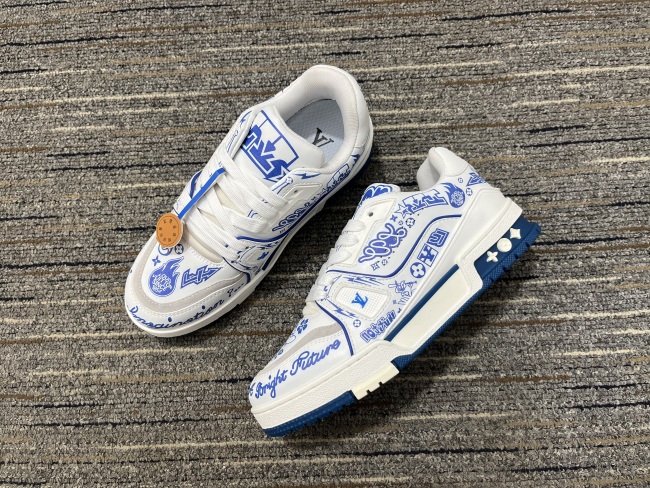 Men  L*ouis V*uitton Top Quality Sneakers