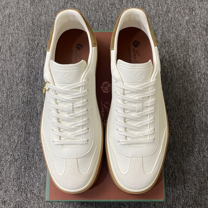 Men L*oro P*iana Top Sneakers
