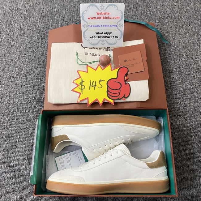Men L*oro P*iana Top Sneakers