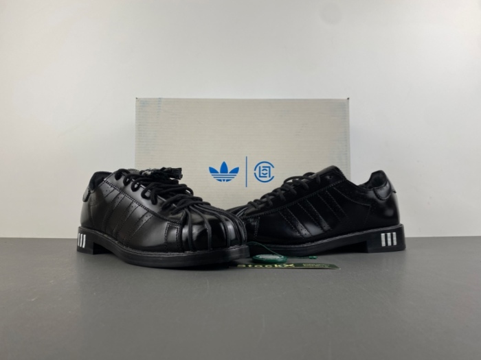 CLOT x a*didas Dress Superstar 'Black' JR2814