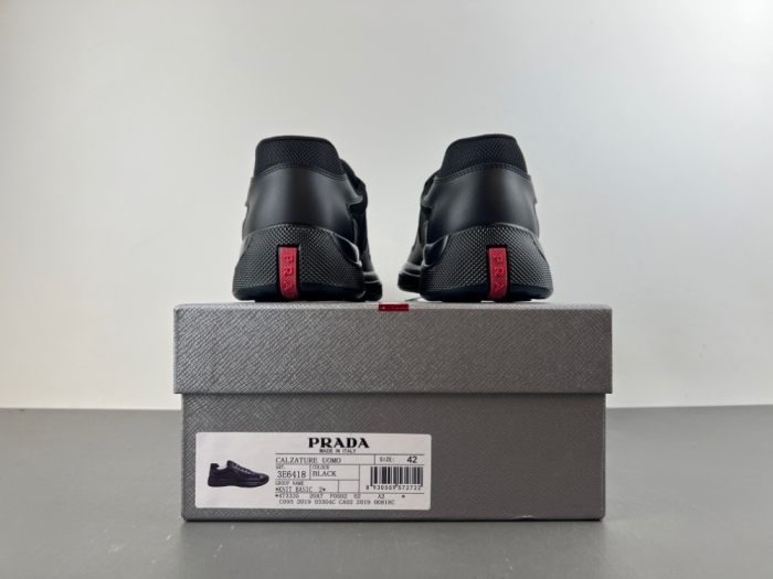 Men  P*rada Top Sneakers