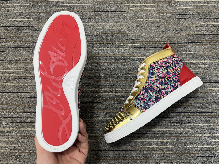 Men Women C*hristian L*ouboutin Top Sneaker