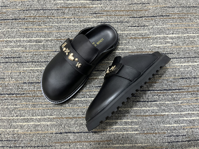 Men  L*ouis V*uitton Top Quality Sandals