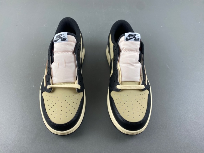 T*ravis S*cott x A*ir J*ordan 1 Retro Low OG SP 'Pale Vanilla、  DM7866-201