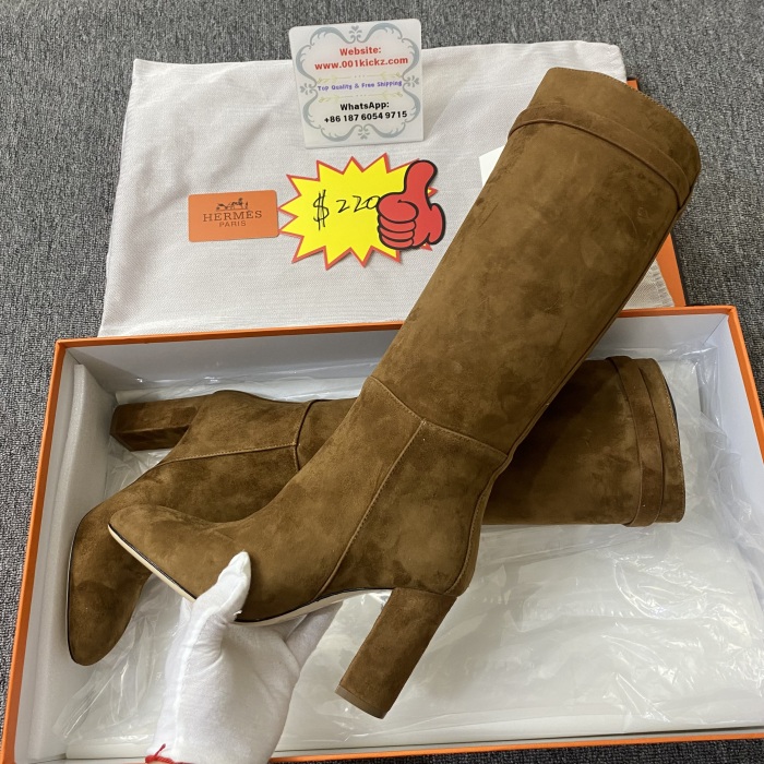 Women H*ermes Top Boot