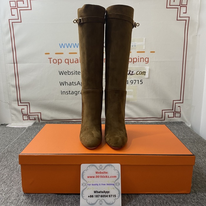 Women H*ermes Top Boot