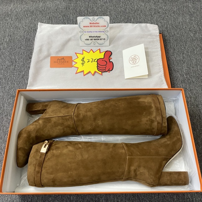 Women H*ermes Top Boot