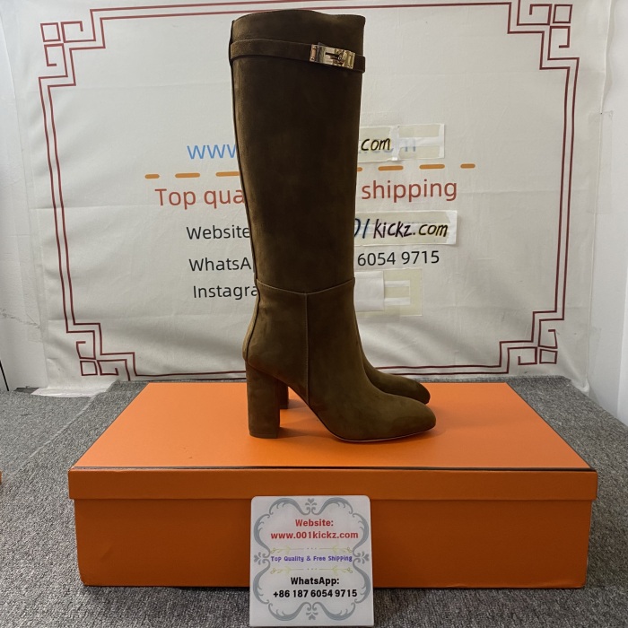 Women H*ermes Top Boot