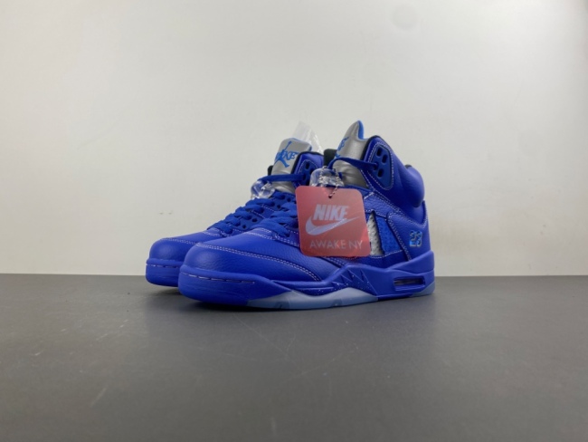A*wake NY x J*ordan A*ir J*ordan 5 Racer Blue  DV4982-400