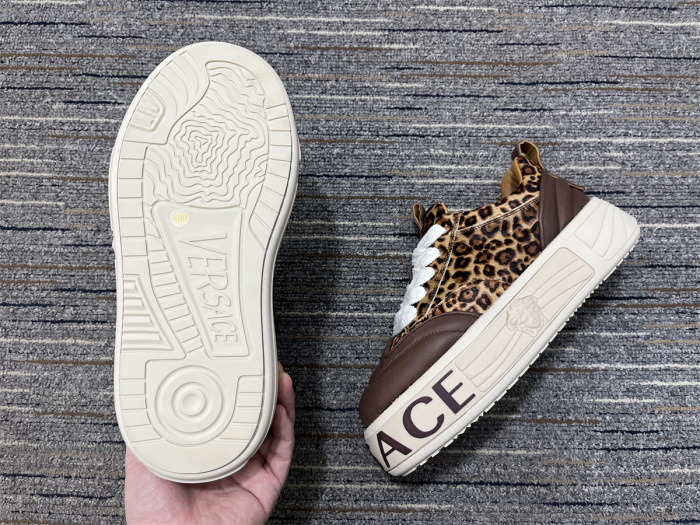 Men  V*ersace Top Sneakers