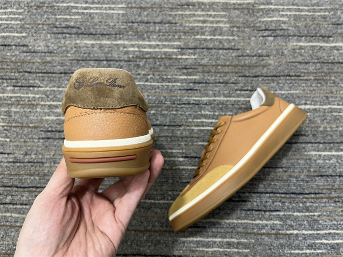 Men L*oro P*iana Top Sneakers