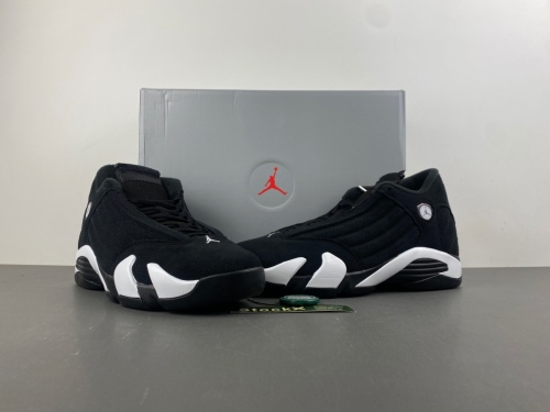 A*ir J*ordan 14 Retro 'Black White'  487471-016