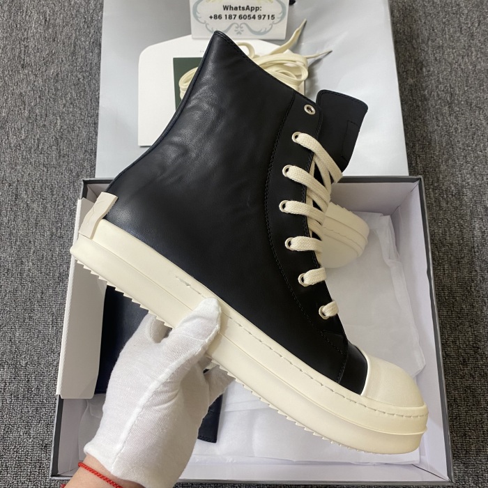 Men Women R*ick O*wens Top Sneaker