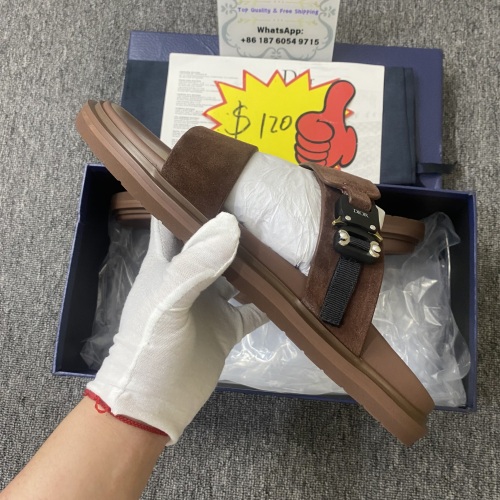 Men C*hristian D*ior Sandals