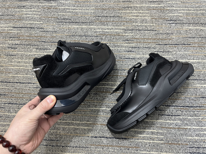 Men  P*rada Top Sneaker