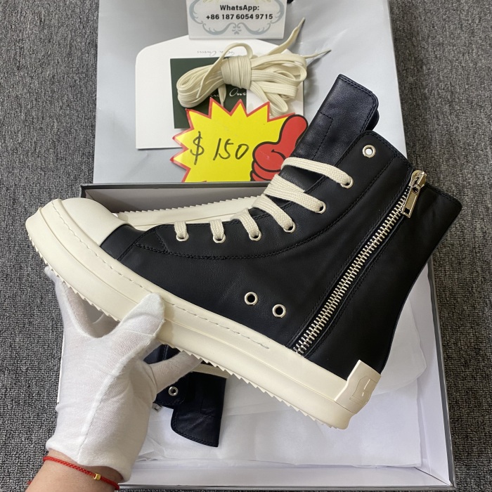 Men Women R*ick O*wens Top Sneaker